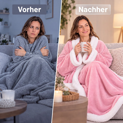 Warm bleiben ohne sich in Decken einzuhüllen