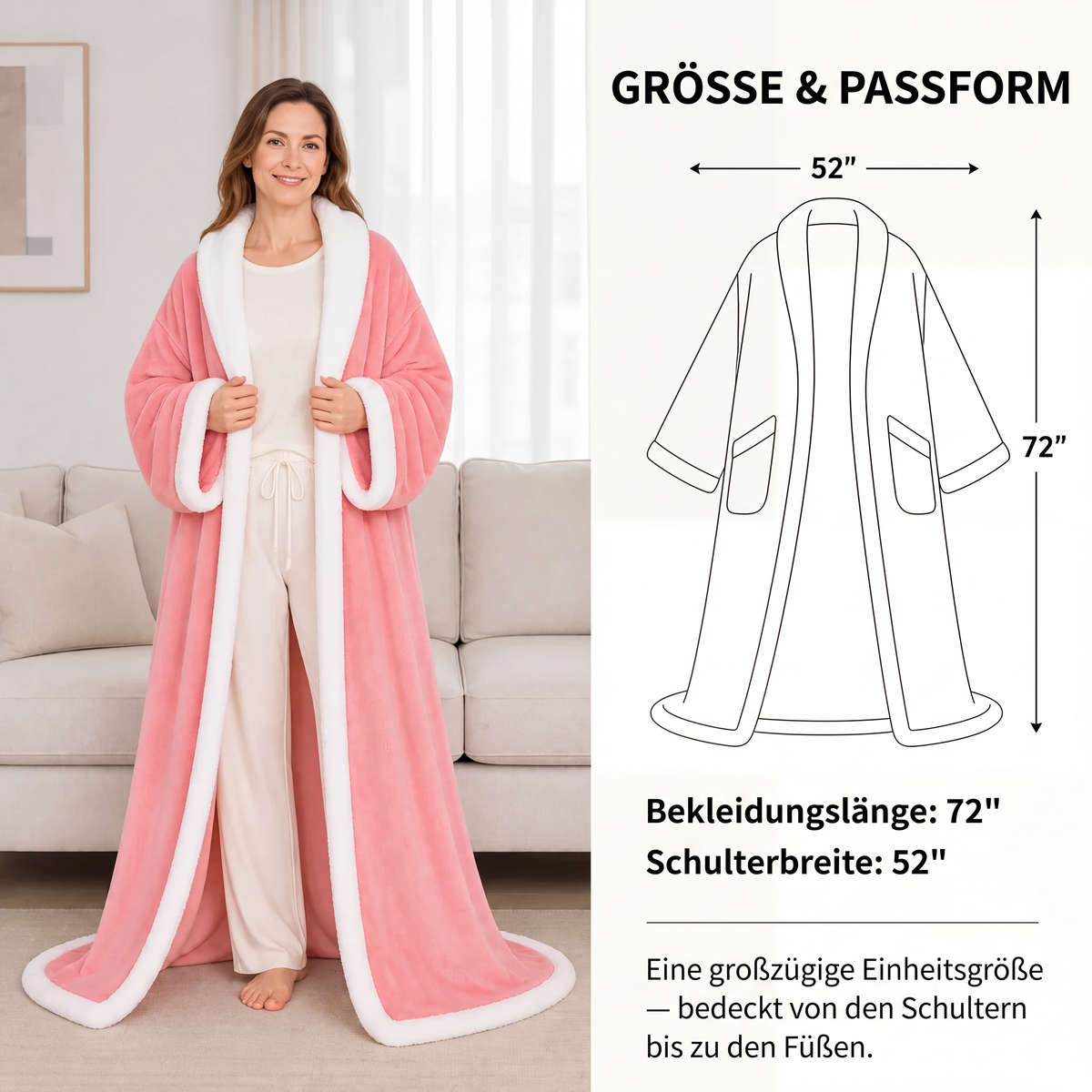 Warm bleiben ohne sich in Decken einzuhüllen